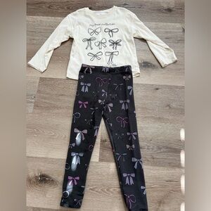 Zara Toddler Girl Matching Bow 🎀  Set